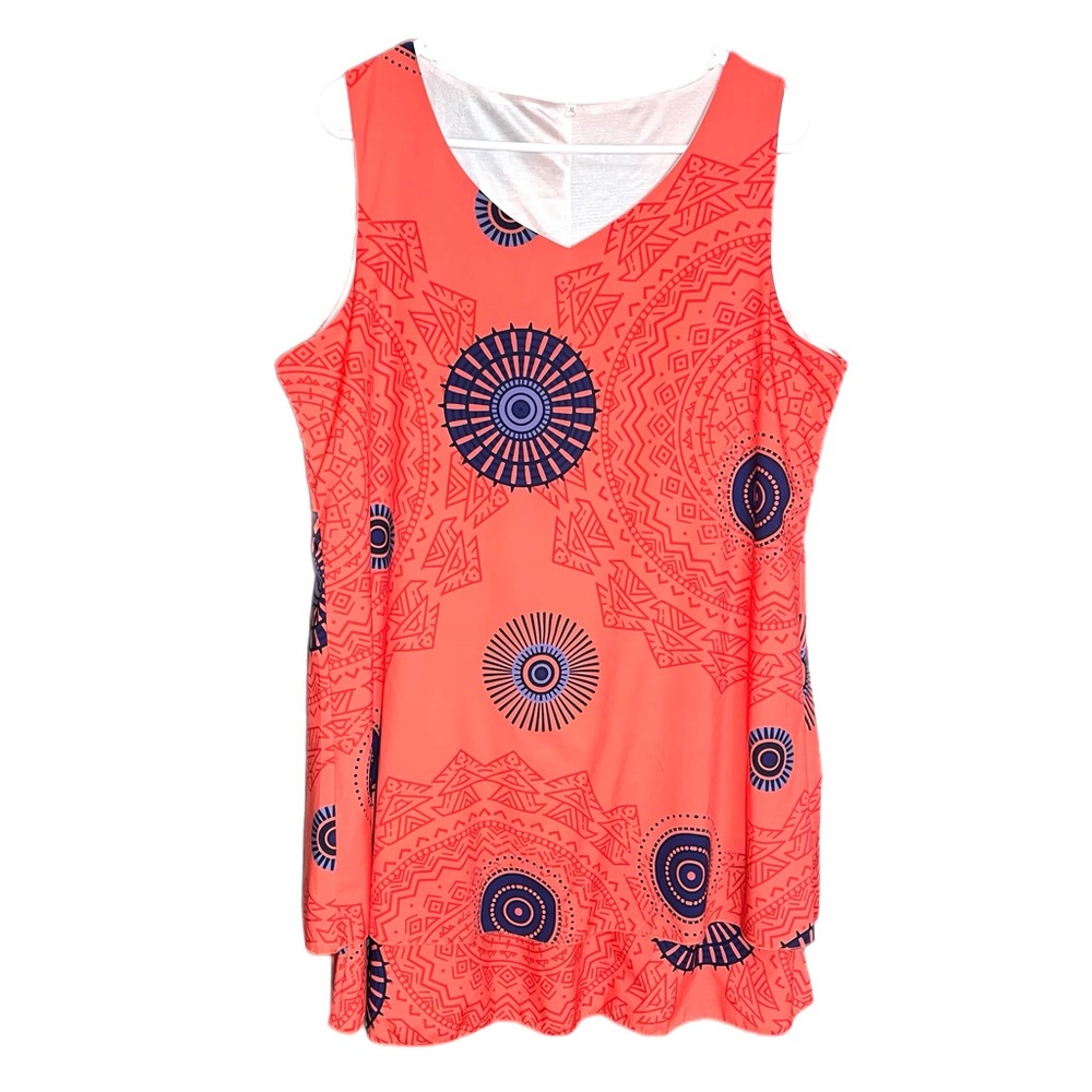 Women’s Midi Tank Dress Lined Size 2XL